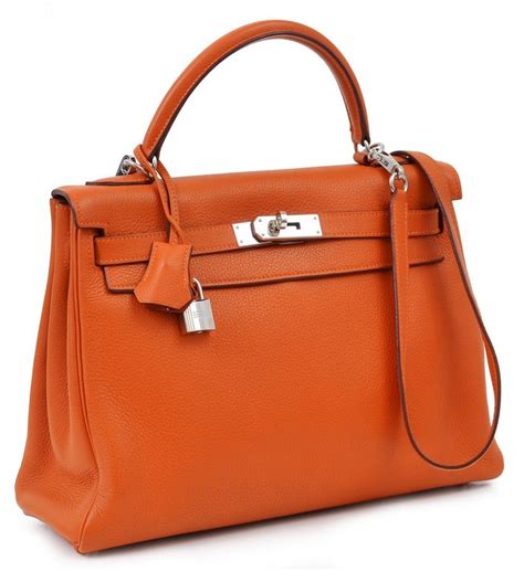 orange hermes handbag|orange hermes kelly bag.